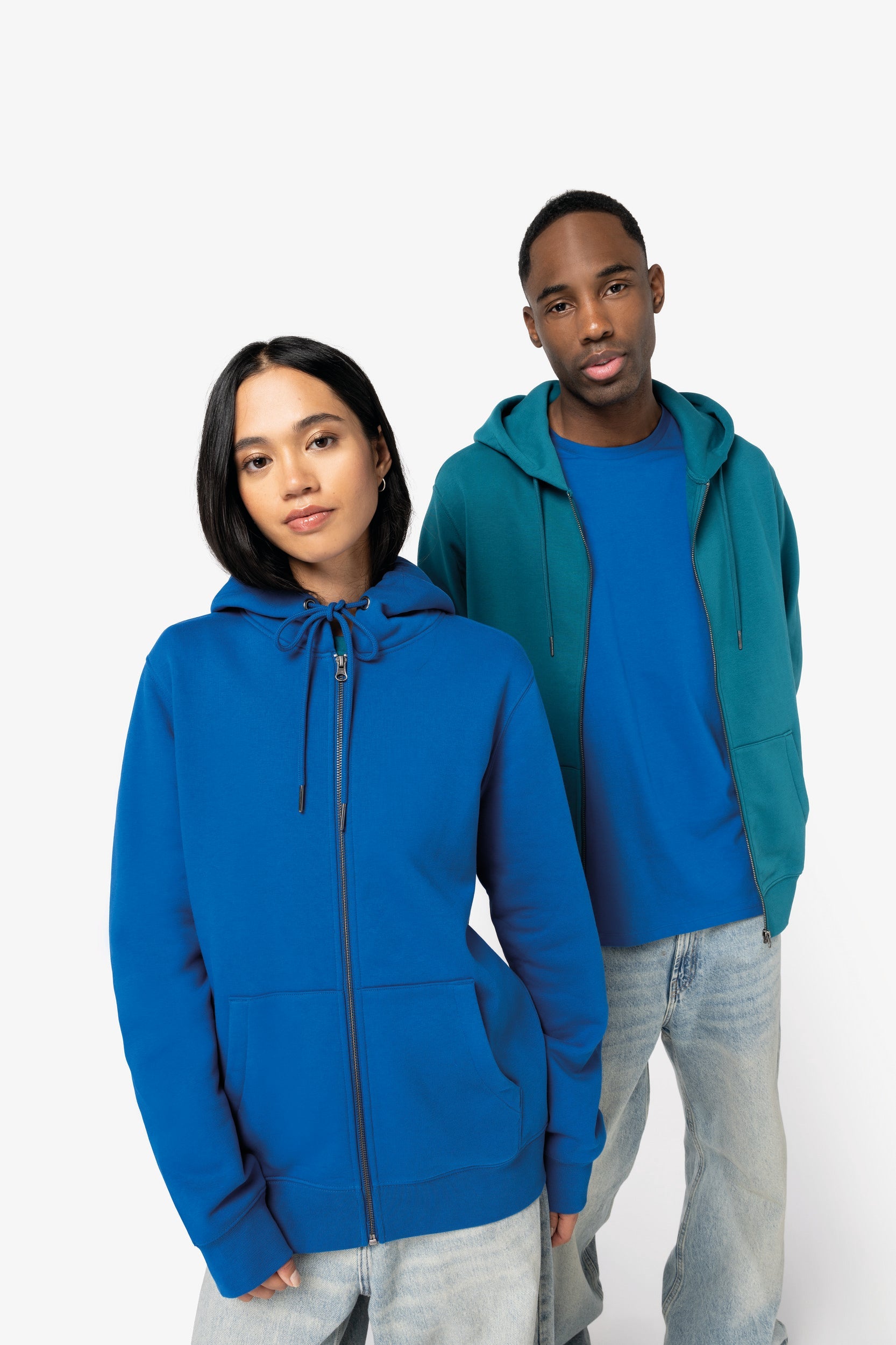 Wholesale Organic Zip Sweatshirts