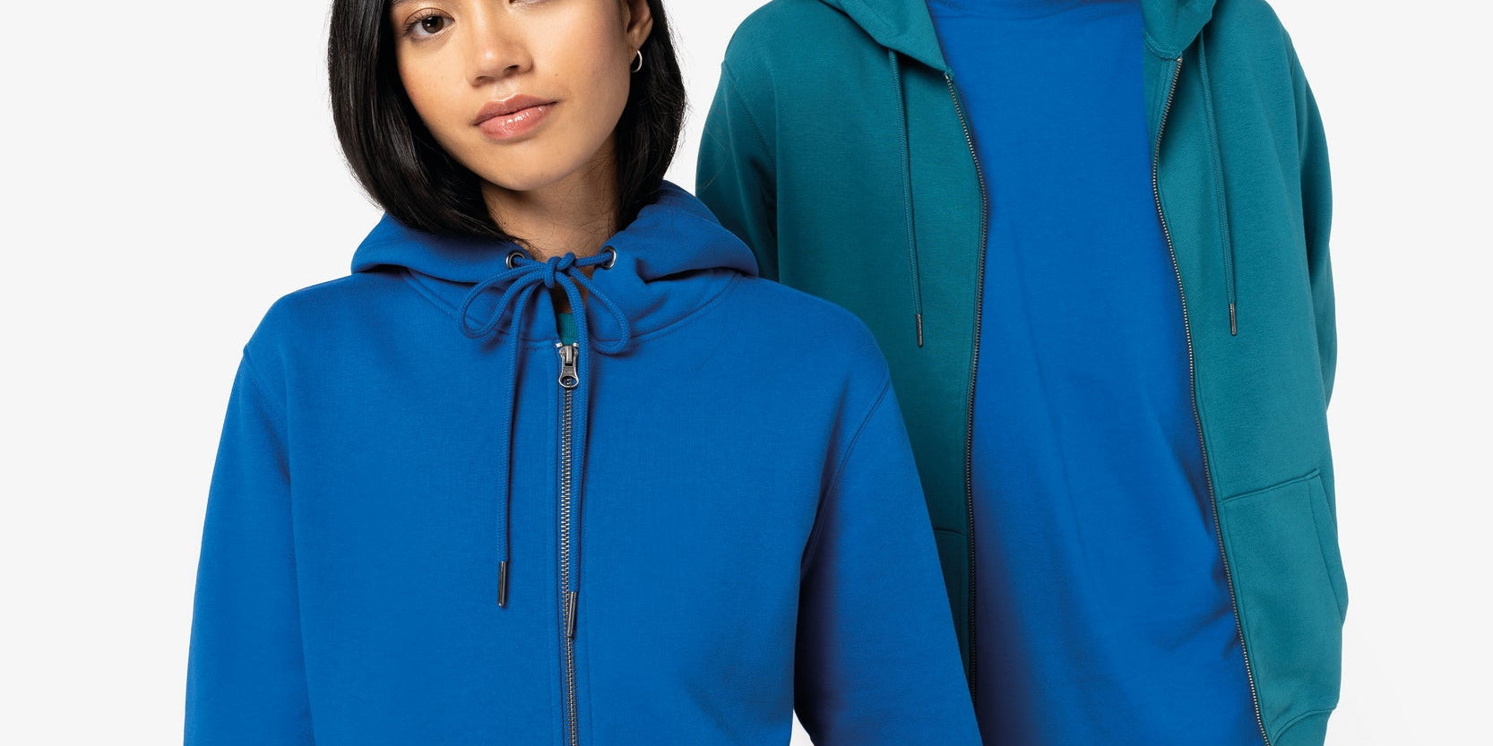 Wholesale Organic Zip Sweatshirts