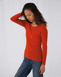 Bio-Inspire-Langarm-T-Shirt für Damen - 01842