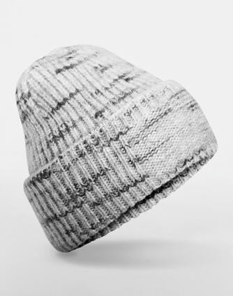 Chunky Strick-Patch-Beanie - Schwer, Recycelt & Anpassungsbereit | 10069