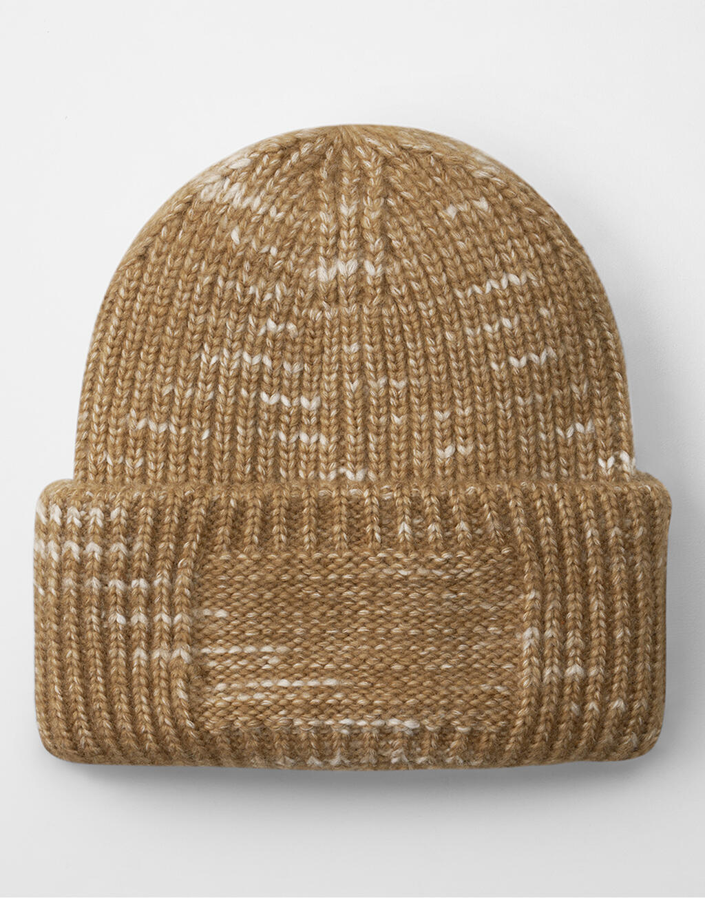 Chunky Strick-Patch-Beanie - Schwer, Recycelt & Anpassungsbereit | 10069