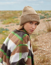 Chunky Strick-Patch-Beanie - Schwer, Recycelt & Anpassungsbereit | 10069