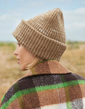 Chunky Strick-Patch-Beanie - Schwer, Recycelt & Anpassungsbereit | 10069