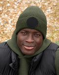 Zirkuläre Mode Patch Beanie - Recycelt & Anpassbar | 10169