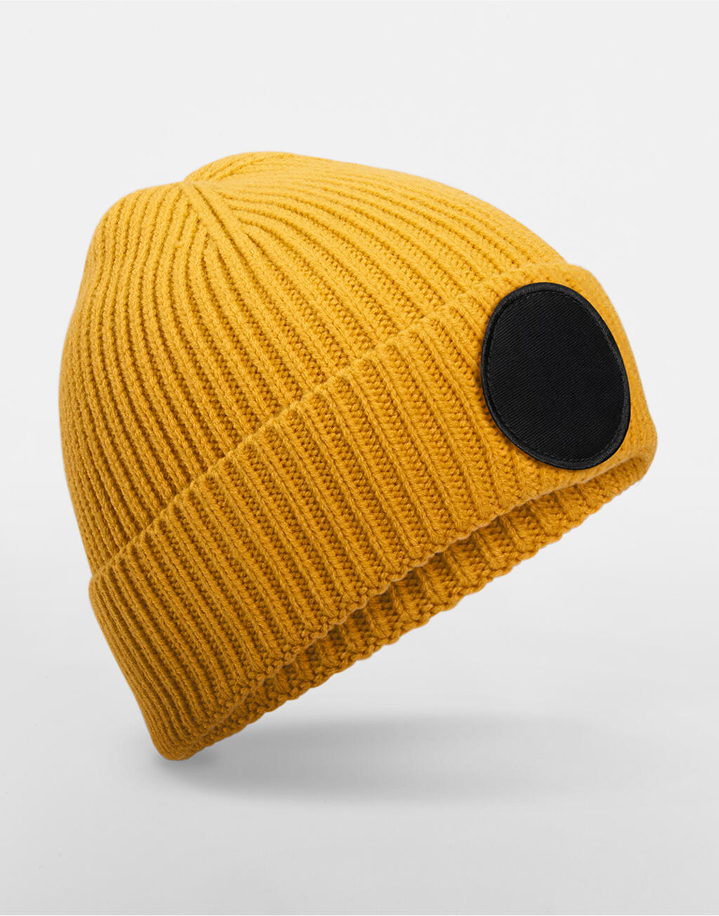 Zirkuläre Mode Patch Beanie - Recycelt & Anpassbar | 10169