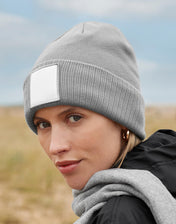 Applikations-Patch-Beanie - Recycelt & Anpassbar | 10469
