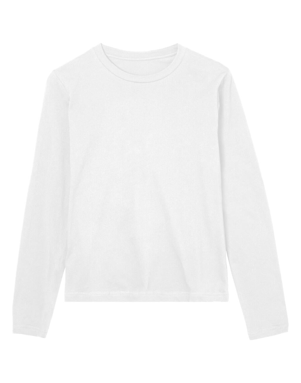 Camiseta de Manga Larga de Algodón Orgánico para Mujer - 150 g/m² | 10541