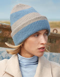 Colour Block Beanie - Weich & Recycelt | 10769