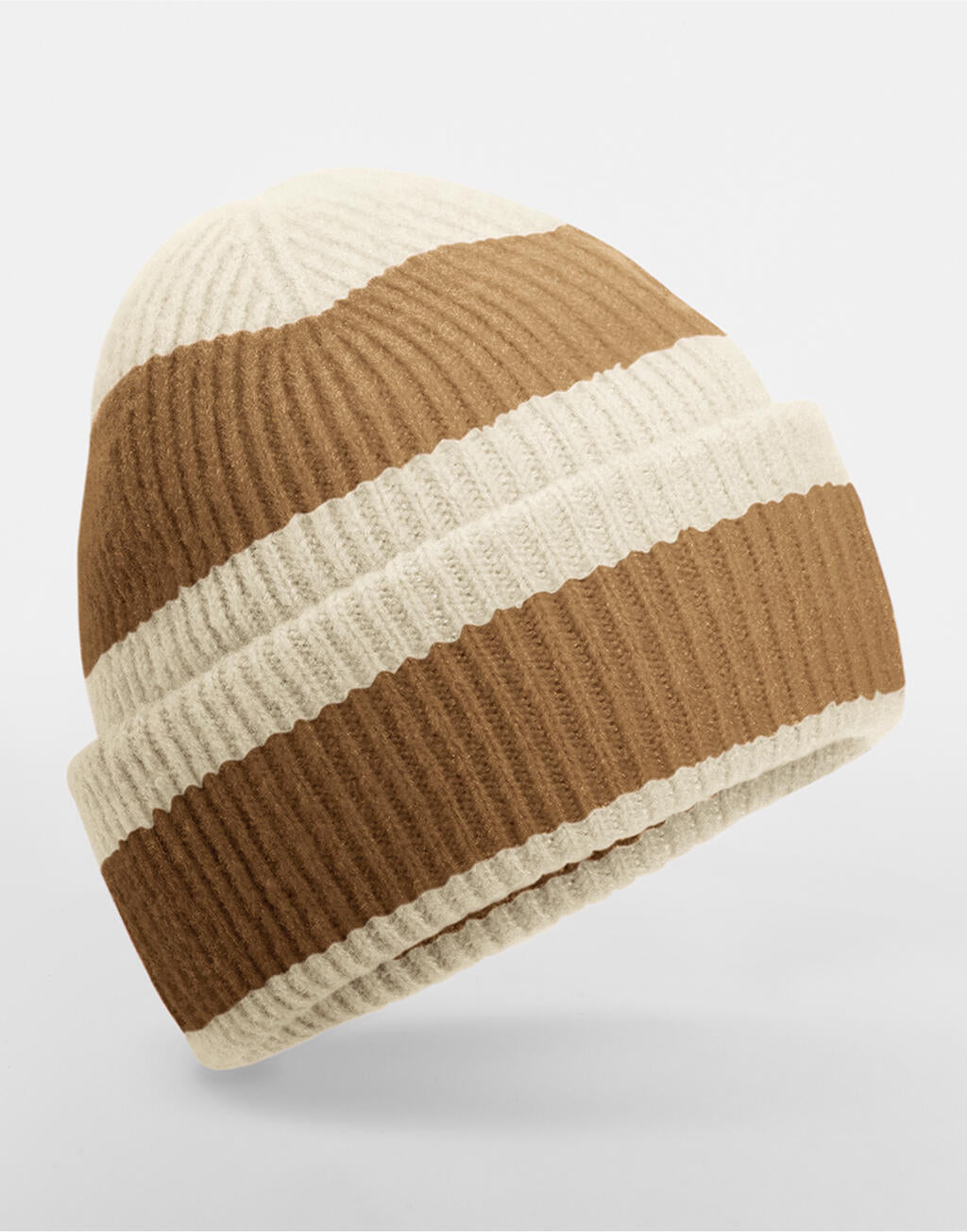 Colour Block Beanie - Weich & Recycelt | 10769