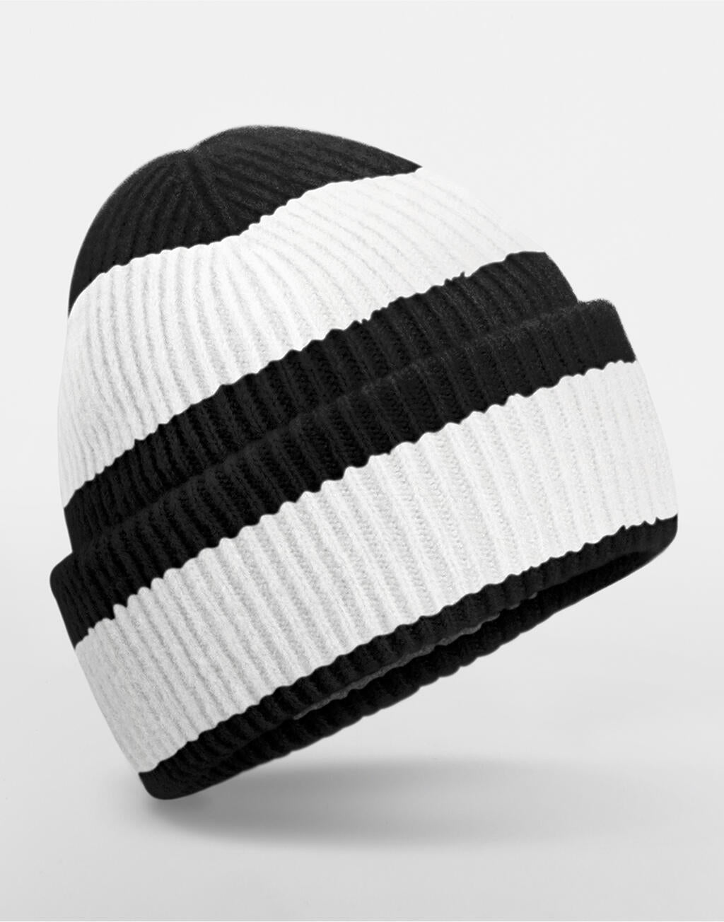 Colour Block Beanie - Weich & Recycelt | 10769