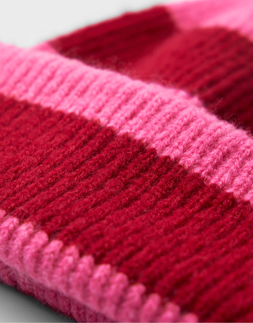 Colour Block Beanie - Weich & Recycelt | 10769
