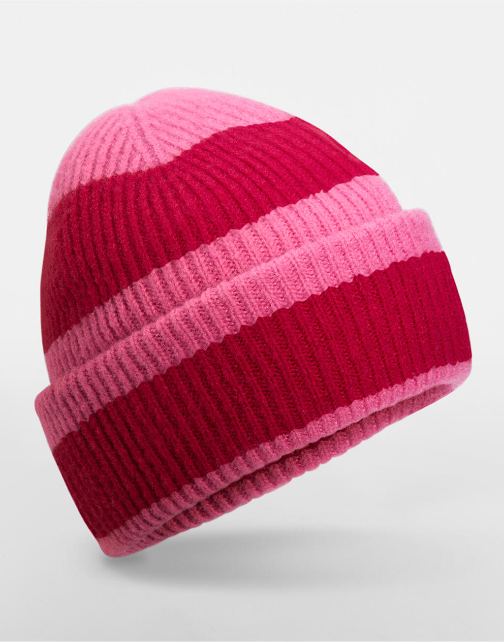 Colour Block Beanie - Weich & Recycelt | 10769