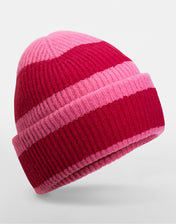 Colour Block Beanie - Weich & Recycelt | 10769