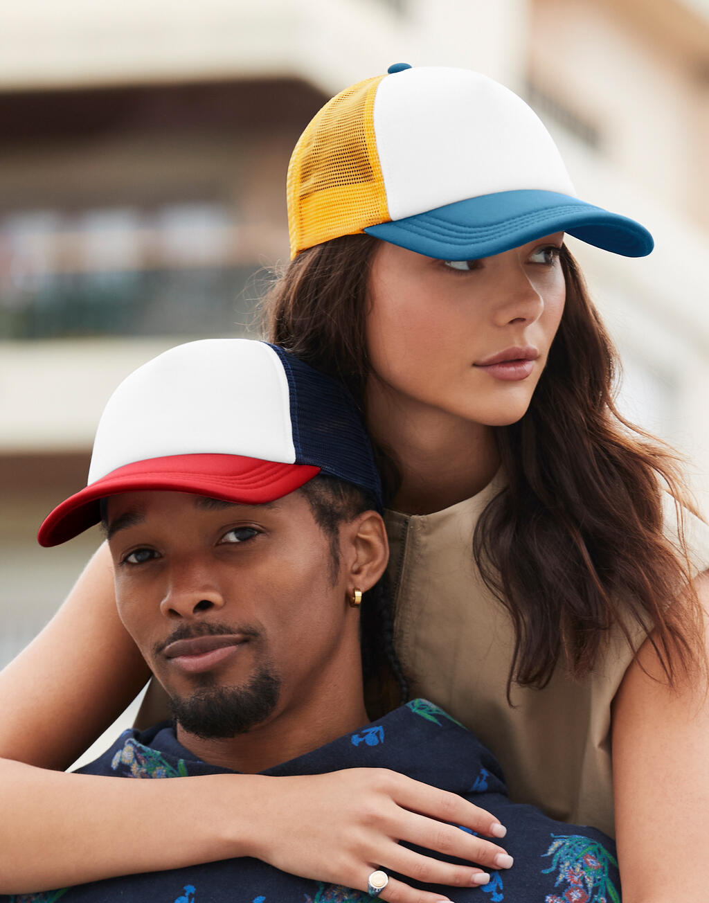 Retro 5-Panel Trucker - Acolchado, Reciclado y Listo para Personalizar | 13569