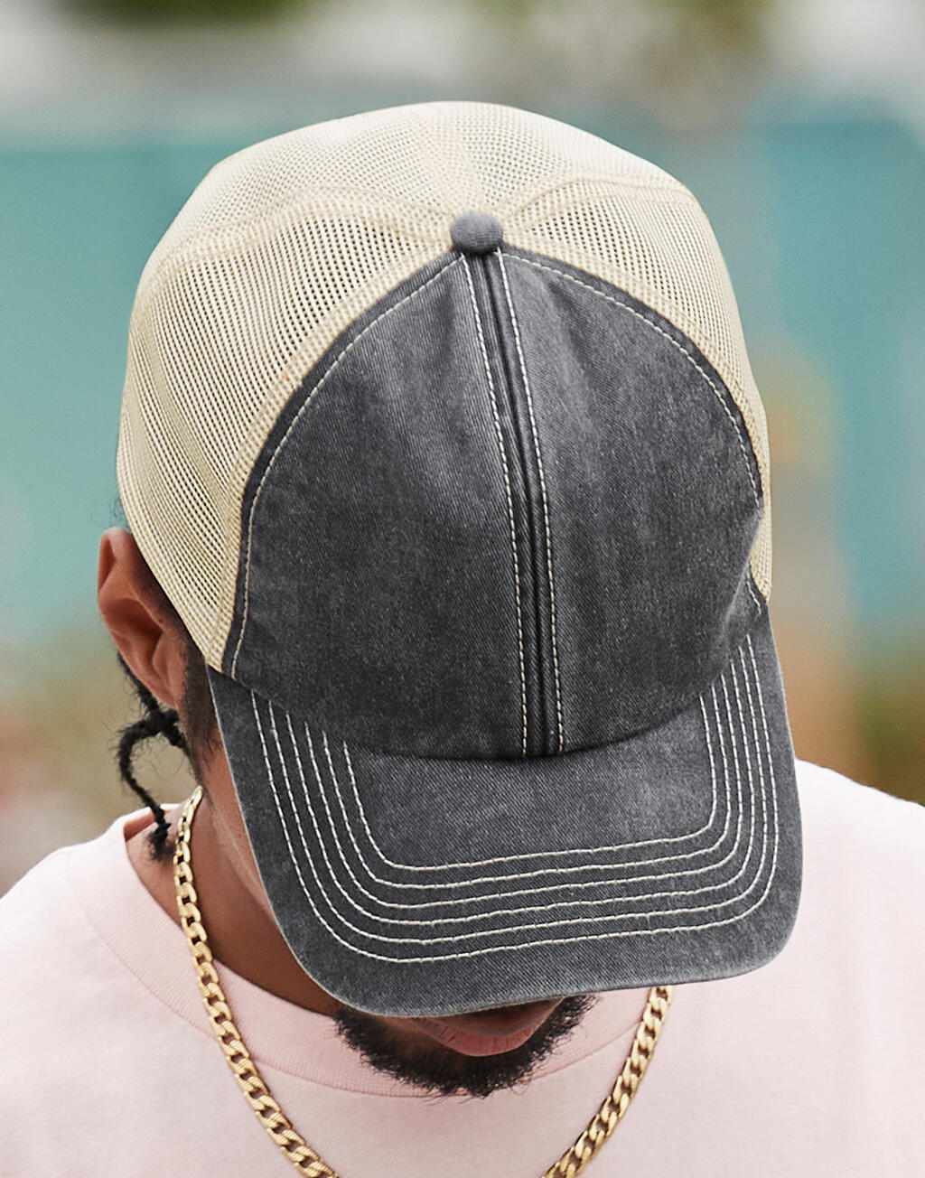 6-Panel Vintage Trucker - Heavy Cotton & Custom-Ready | 13669