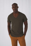 Individuelles Herren-T-Shirt aus Bio-Baumwolle mit V-Ausschnitt | CGTM044