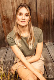 Dames Tencel Modal T-shirt - 145 gsm- NS322