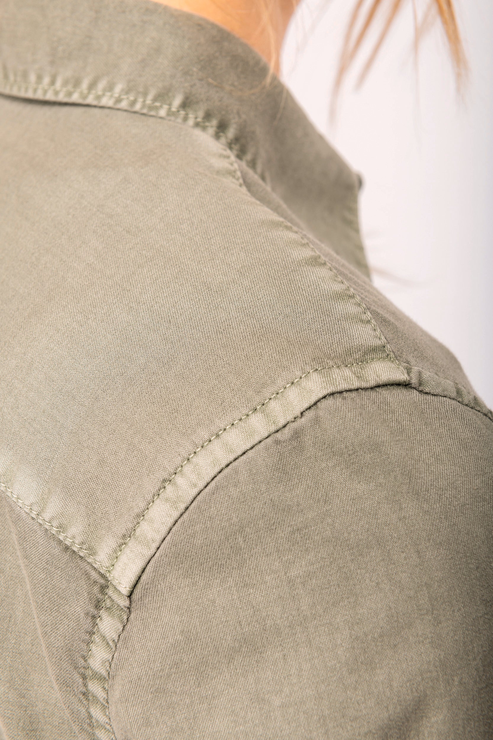 Dames Gewassen Shirt - 135 g/m² - NS503