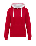 Dames Contrast Hoodie – Gerecycled Stof | 21052