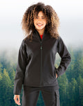 Damen-Recycling-3-Lagen-Kapuzen-Softshelljacke | 21333