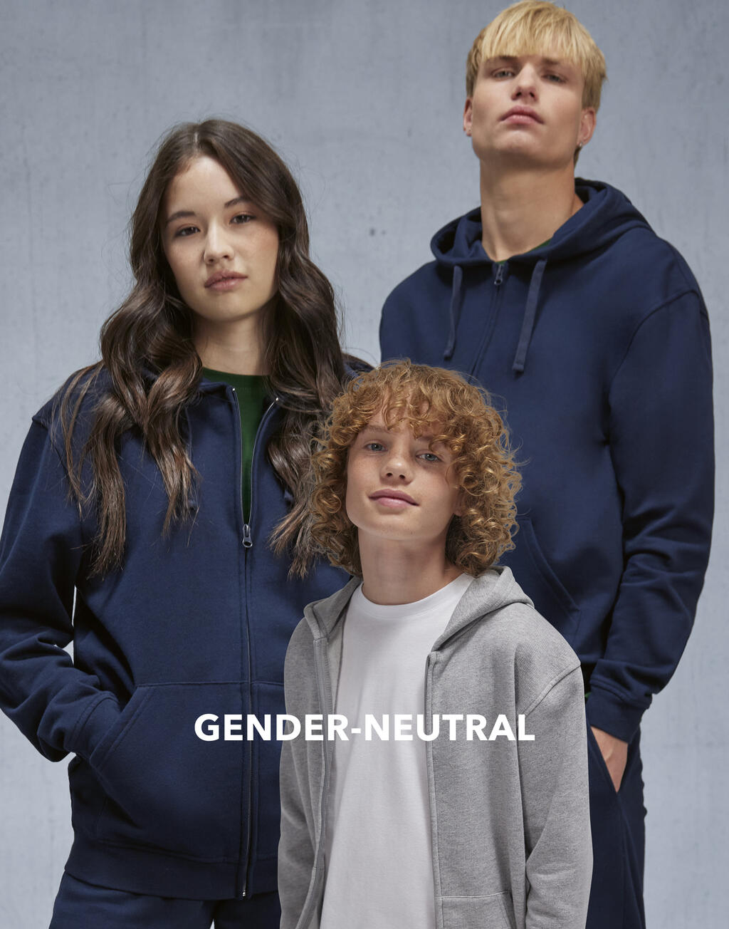 Unisex Kapuzenjacke mit Reißverschluss - 280 g/m² | 23842