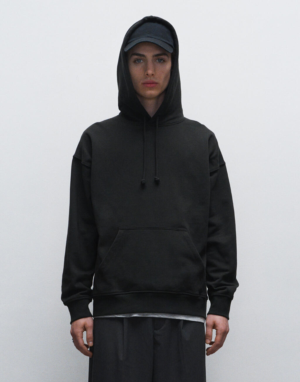 Sudadera con Capucha Cuadrada para Hombre - 370 g/m² | 24141
