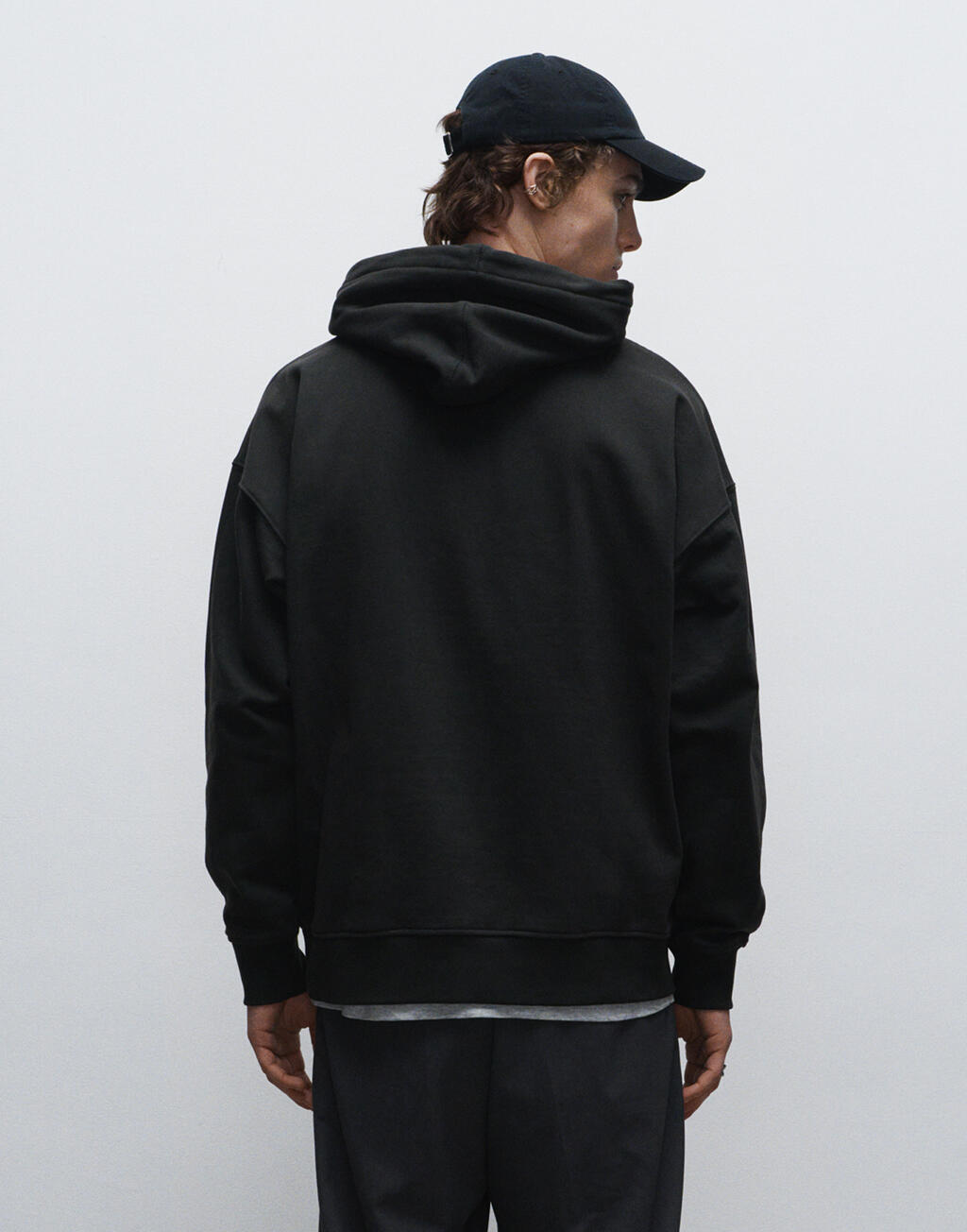 Sudadera con Capucha Cuadrada para Hombre - 370 g/m² | 24141