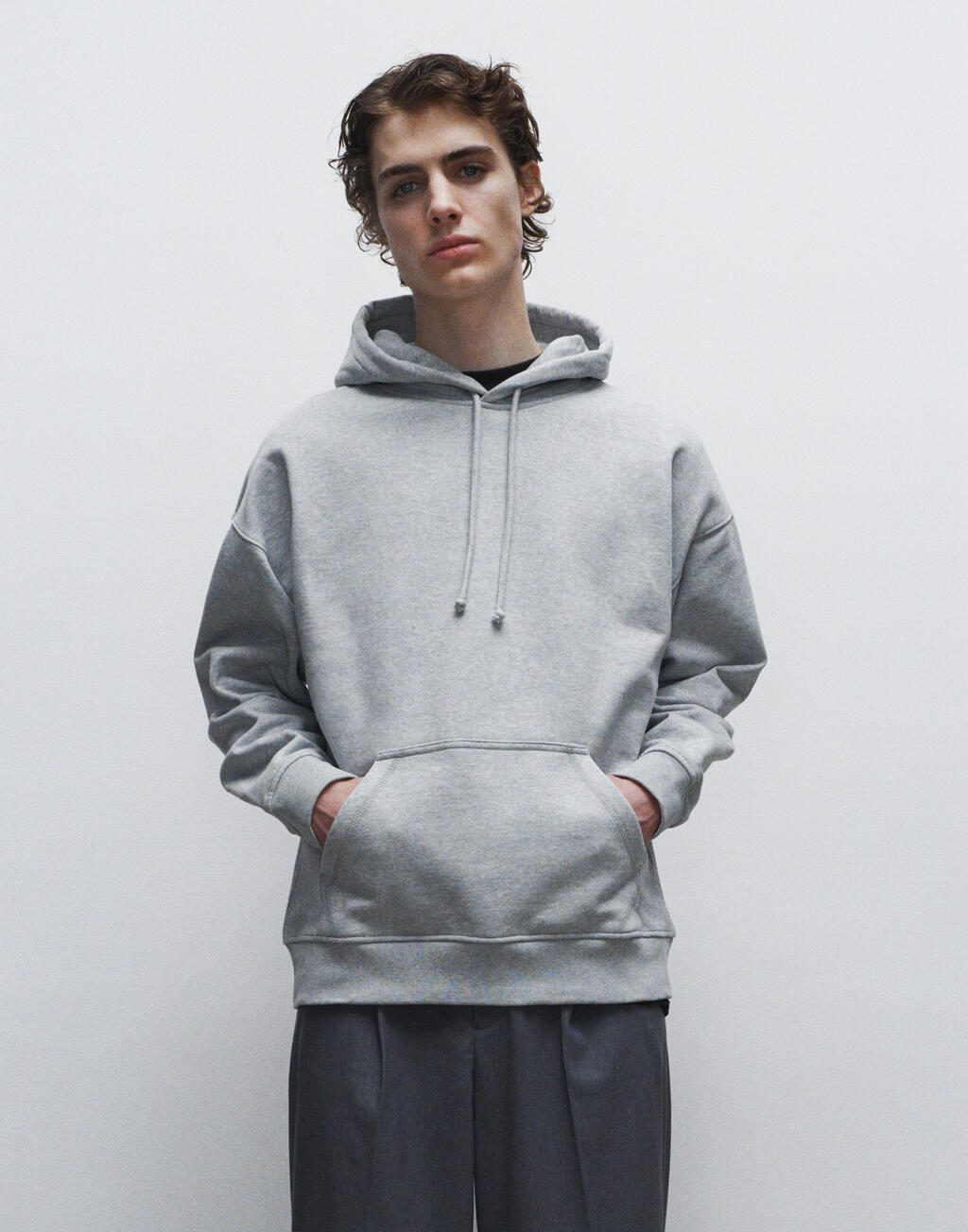 Sudadera con Capucha Cuadrada para Hombre - 370 g/m² | 24141