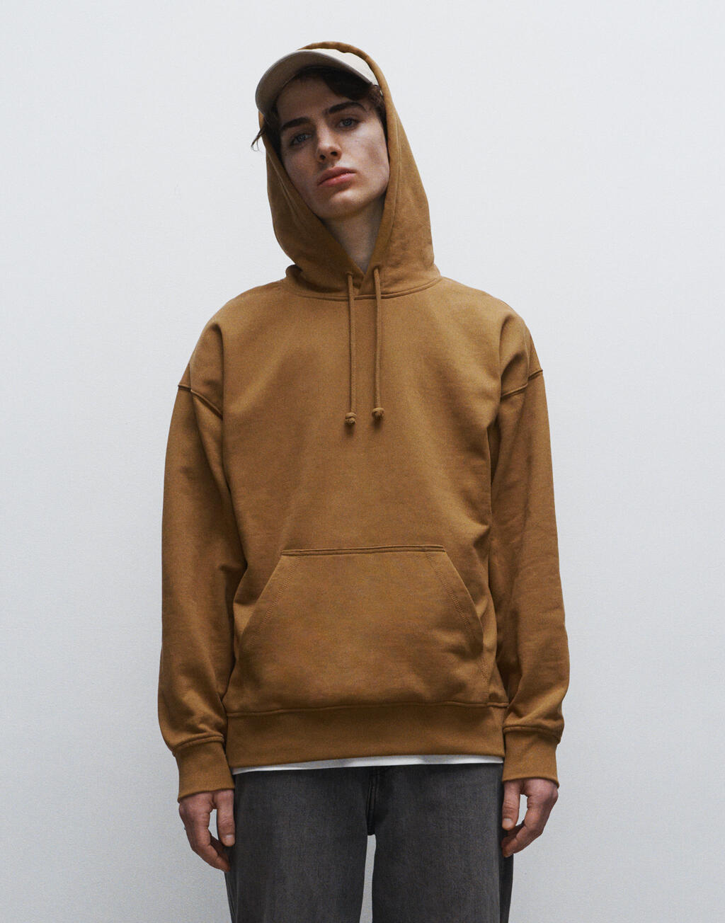 Sudadera con Capucha Cuadrada para Hombre - 370 g/m² | 24141