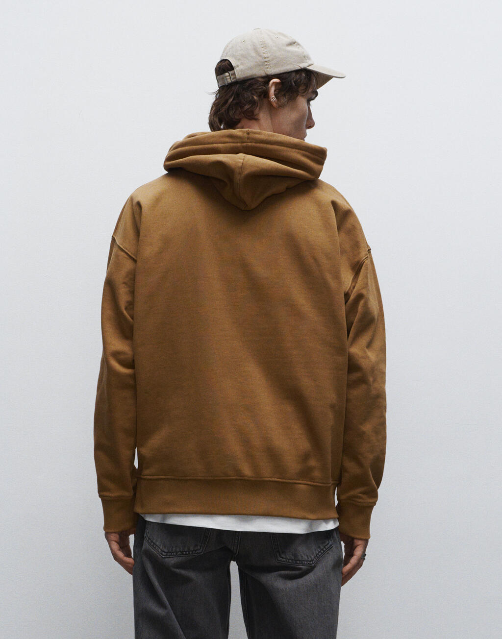 Sudadera con Capucha Cuadrada para Hombre - 370 g/m² | 24141