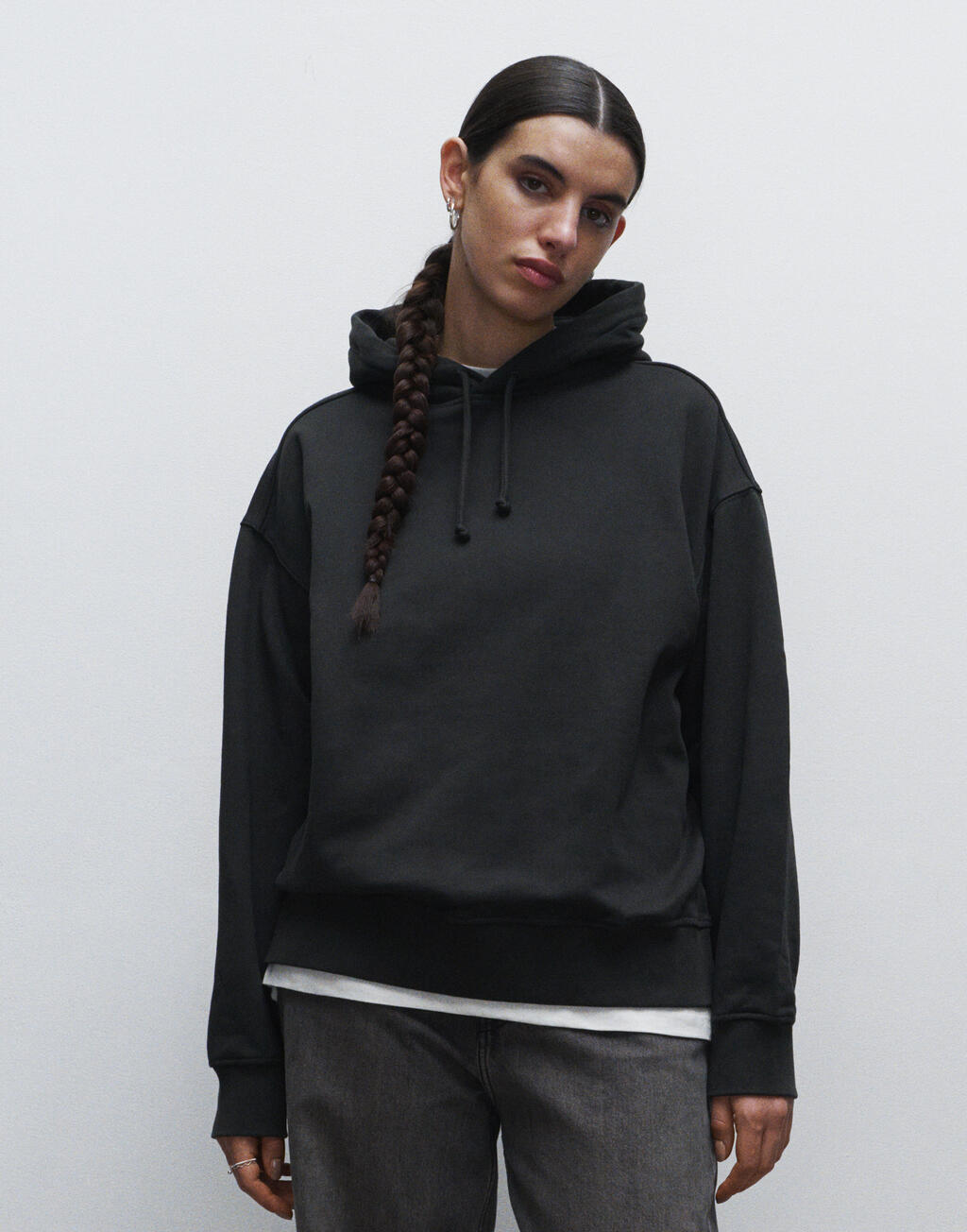 Dames Oversized Zware Hoodie - 370 g/m² | vijfentwintigduizend tweehonderdeenenveertig