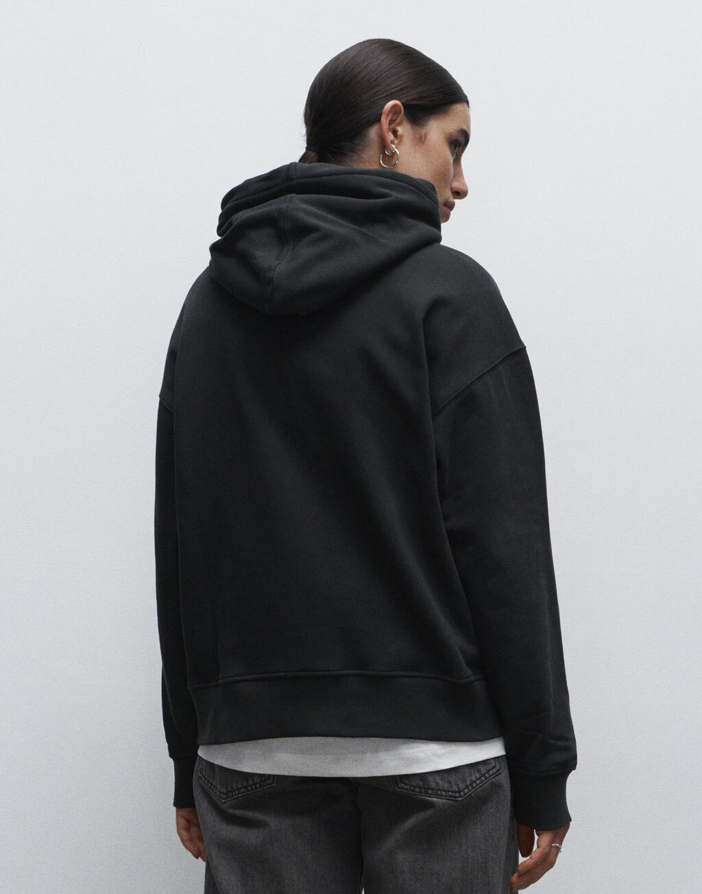 Dames Oversized Zware Hoodie - 370 g/m² | vijfentwintigduizend tweehonderdeenenveertig