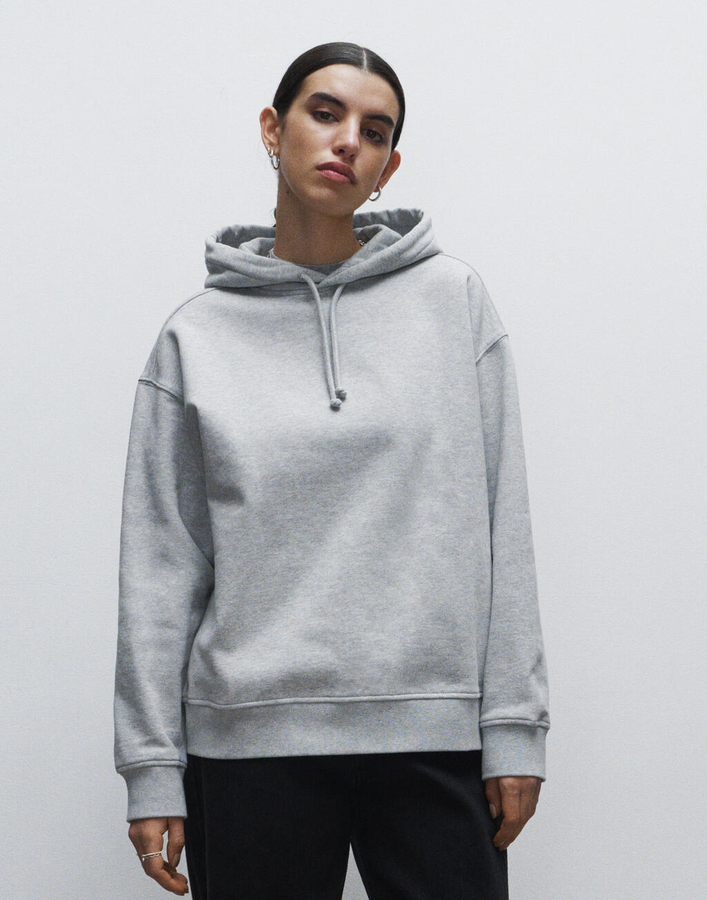 Dames Oversized Zware Hoodie - 370 g/m² | vijfentwintigduizend tweehonderdeenenveertig