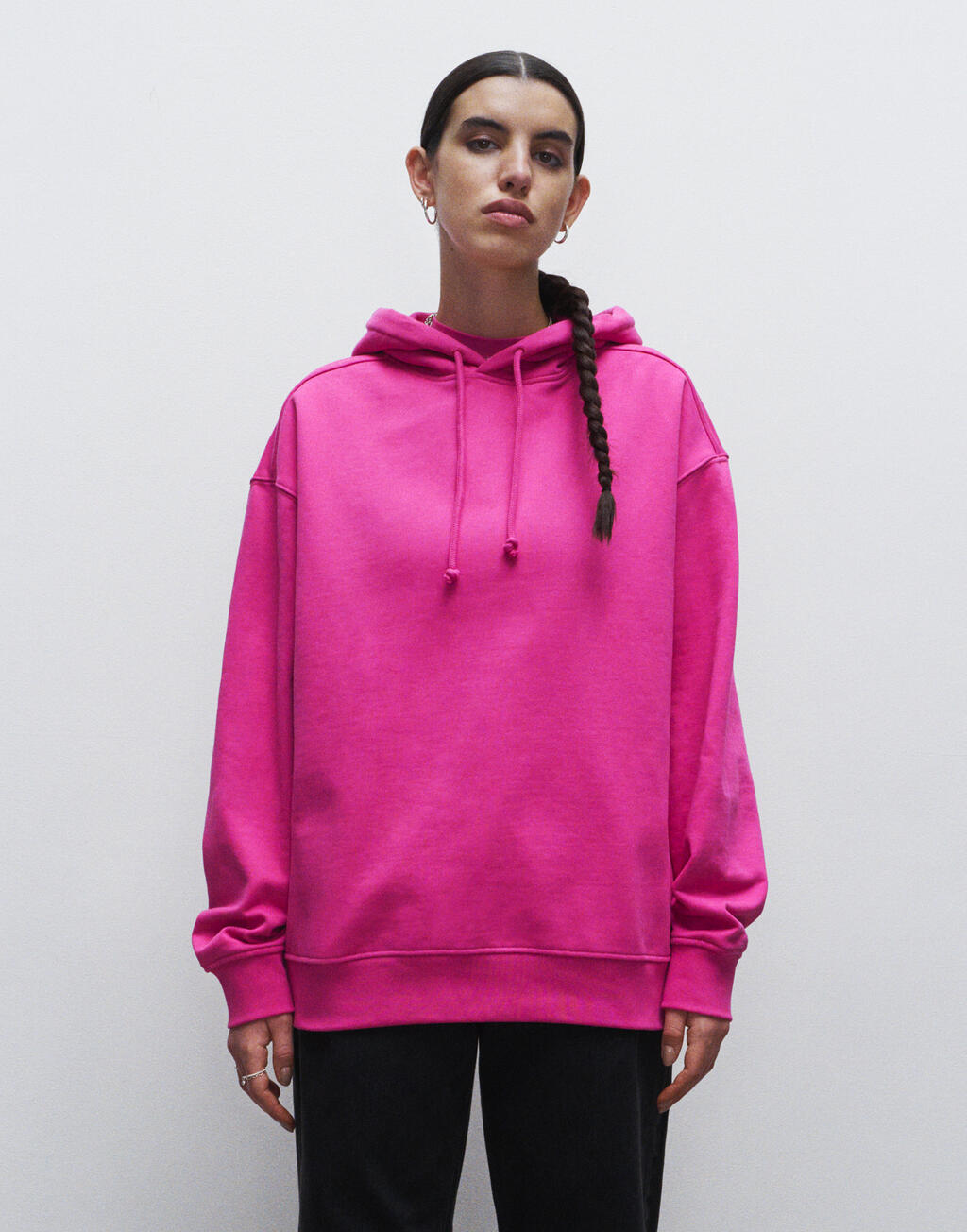 Dames Oversized Zware Hoodie - 370 g/m² | vijfentwintigduizend tweehonderdeenenveertig