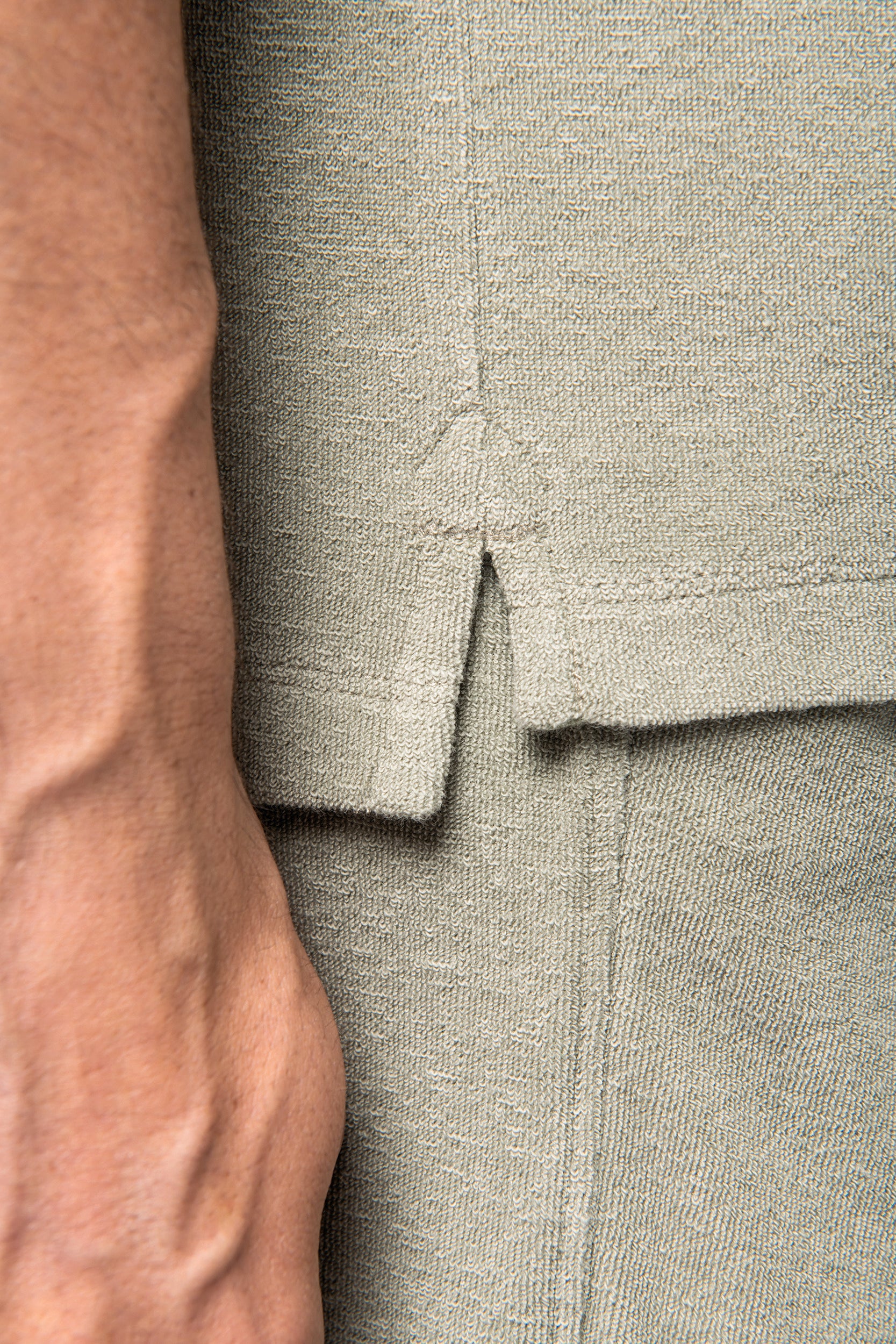Men's Terry Towel Polo Shirt - Made in Portugal - 210gsm - NS227