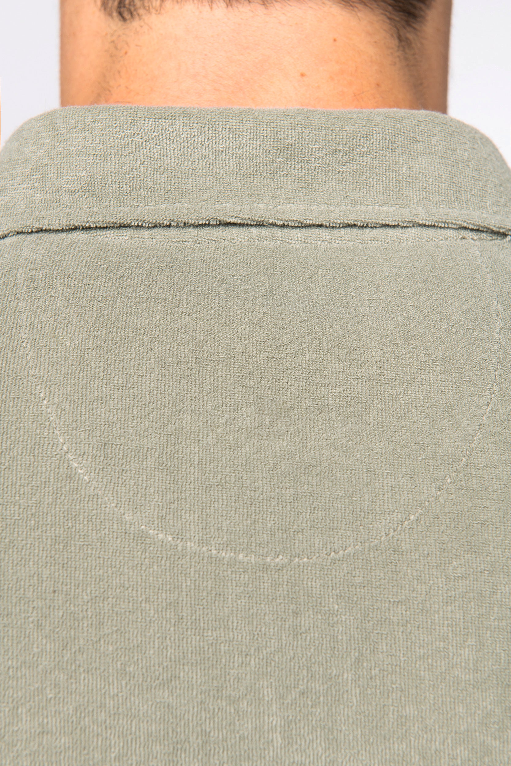 Men's Terry Towel Polo Shirt - Made in Portugal - 210gsm - NS227