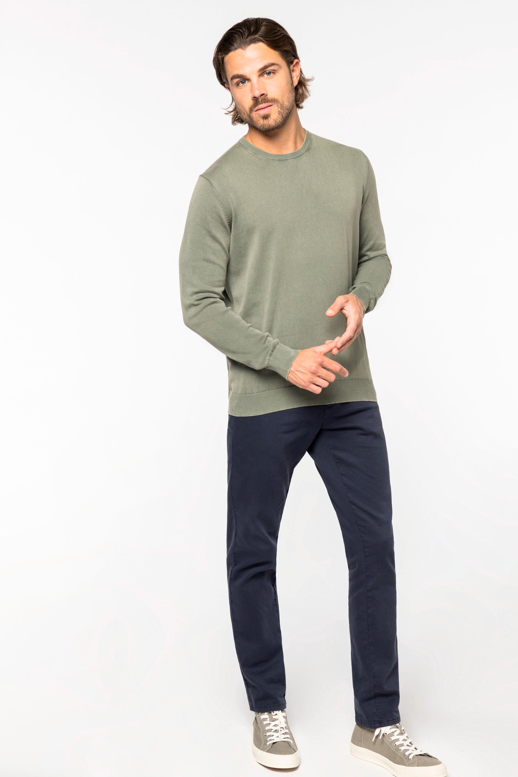 Chinos de rizo francés para hombre - 350 g/m² - NS705