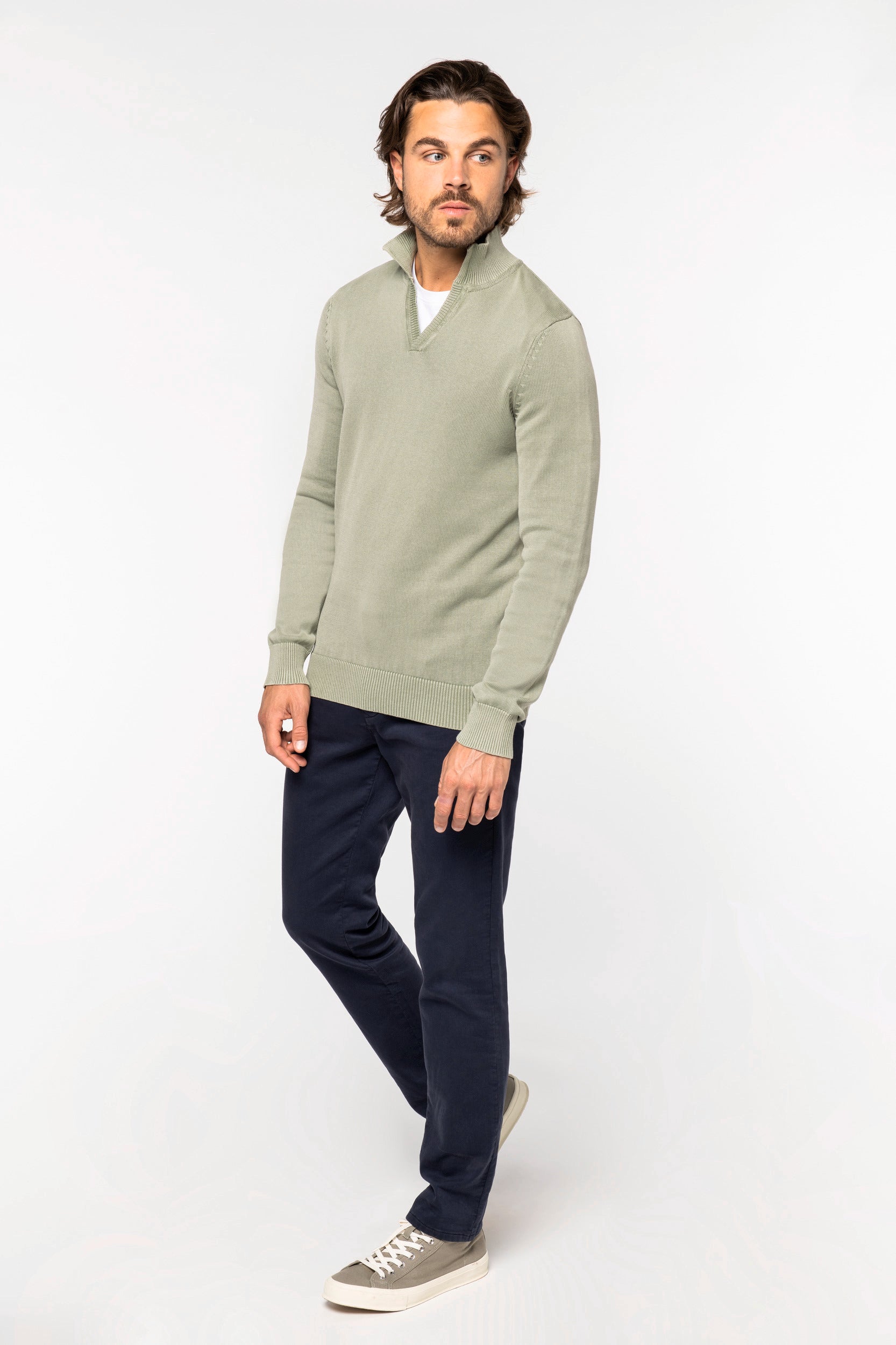Chinos de rizo francés para hombre - 350 g/m² - NS705