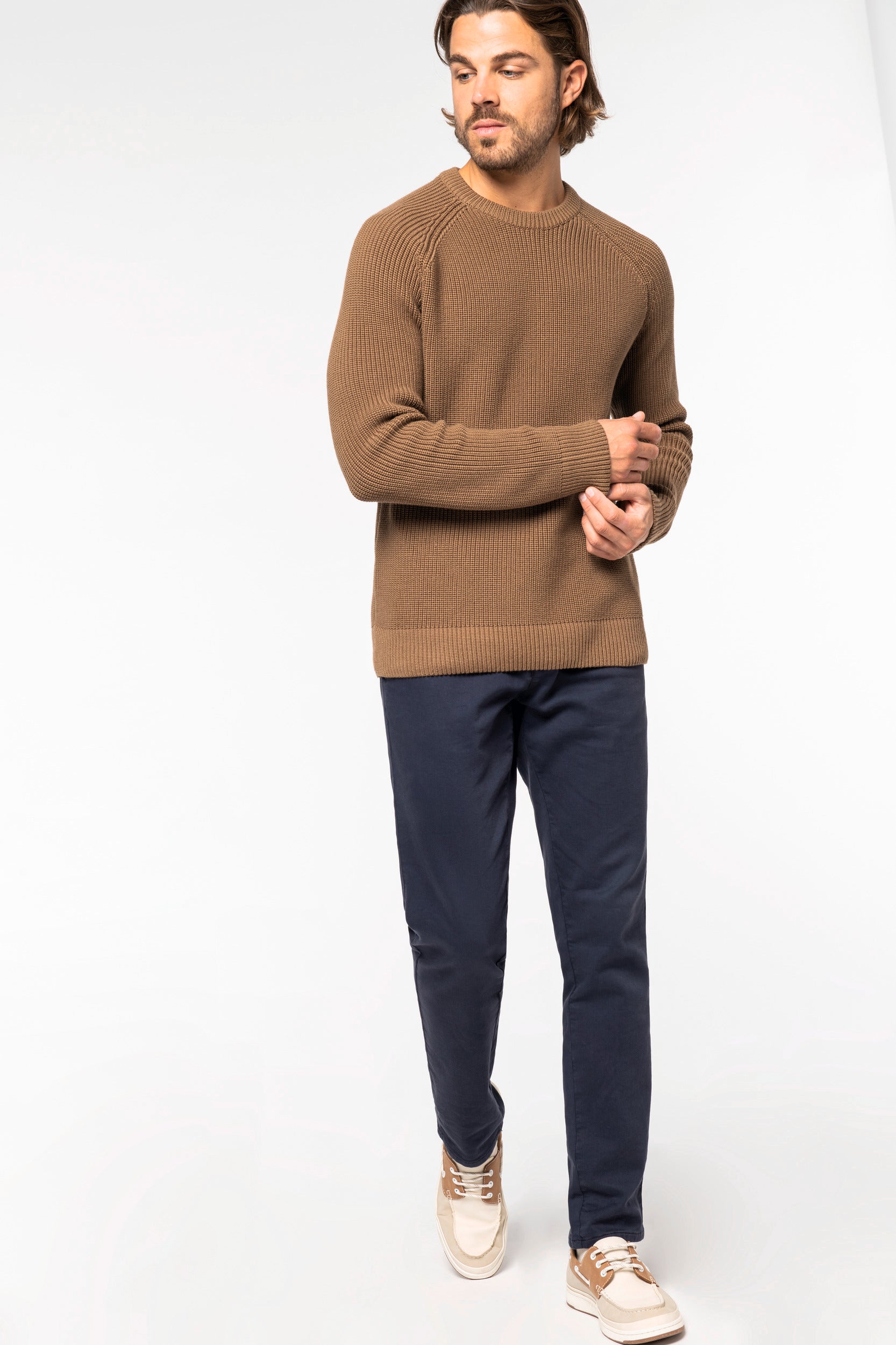 Men’s Chunky Knit Jumper - 730 g/m² - NS911