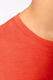 Organic cotton Sleeveless T shirt - Women's Crop Tee - NS342
