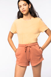 Organisch T-shirt met gewassen effect Unisex - 130 g/m² - NS337