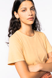 Organisch T-shirt met gewassen effect Unisex - 130 g/m² - NS337