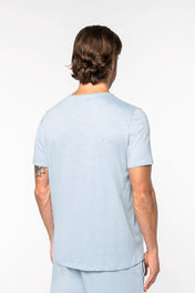 Heren Raw-edged T-shirt - 130gsm - NS318