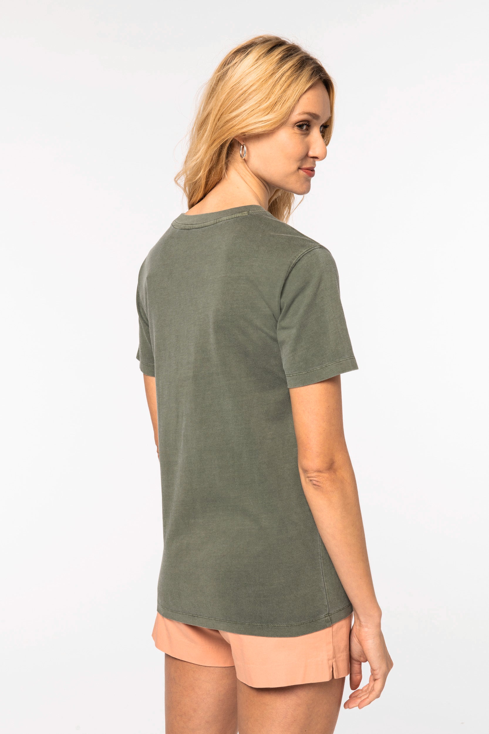 Dames Faded T-shirt - 165g - Regular Fit - NS317