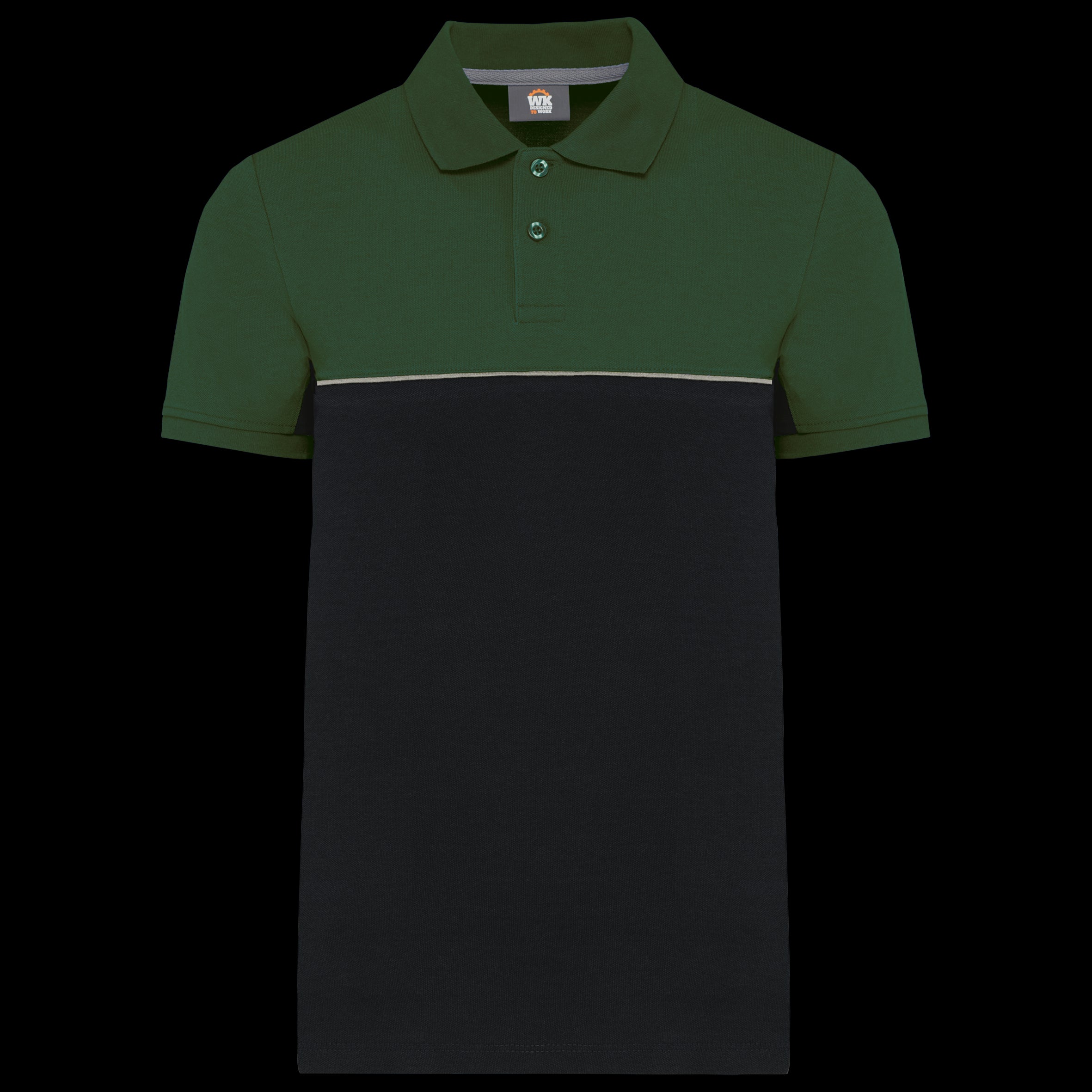 Polo Bicolor Unisex Ecológico – 220 g/m² | WK210
