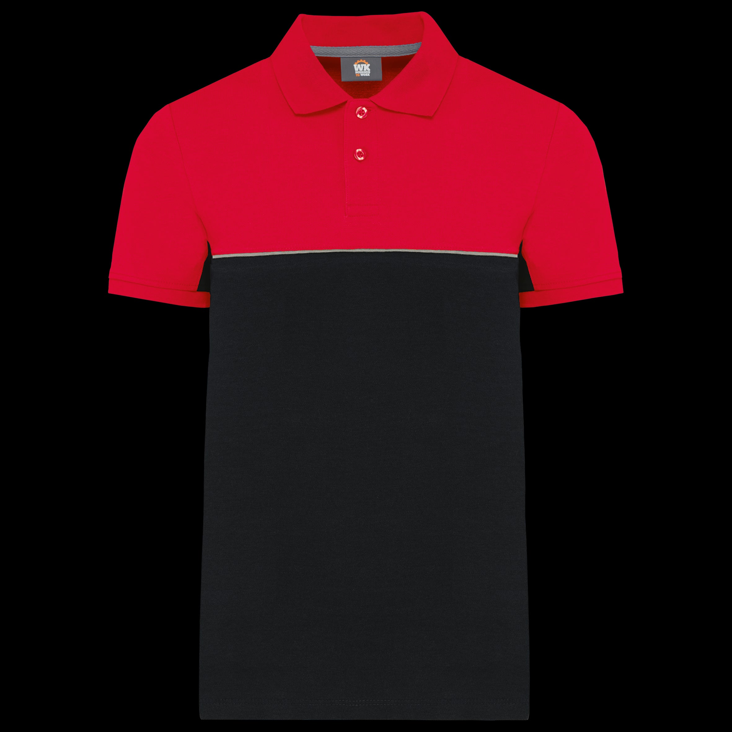 Polo Bicolor Unisex Ecológico – 220 g/m² | WK210