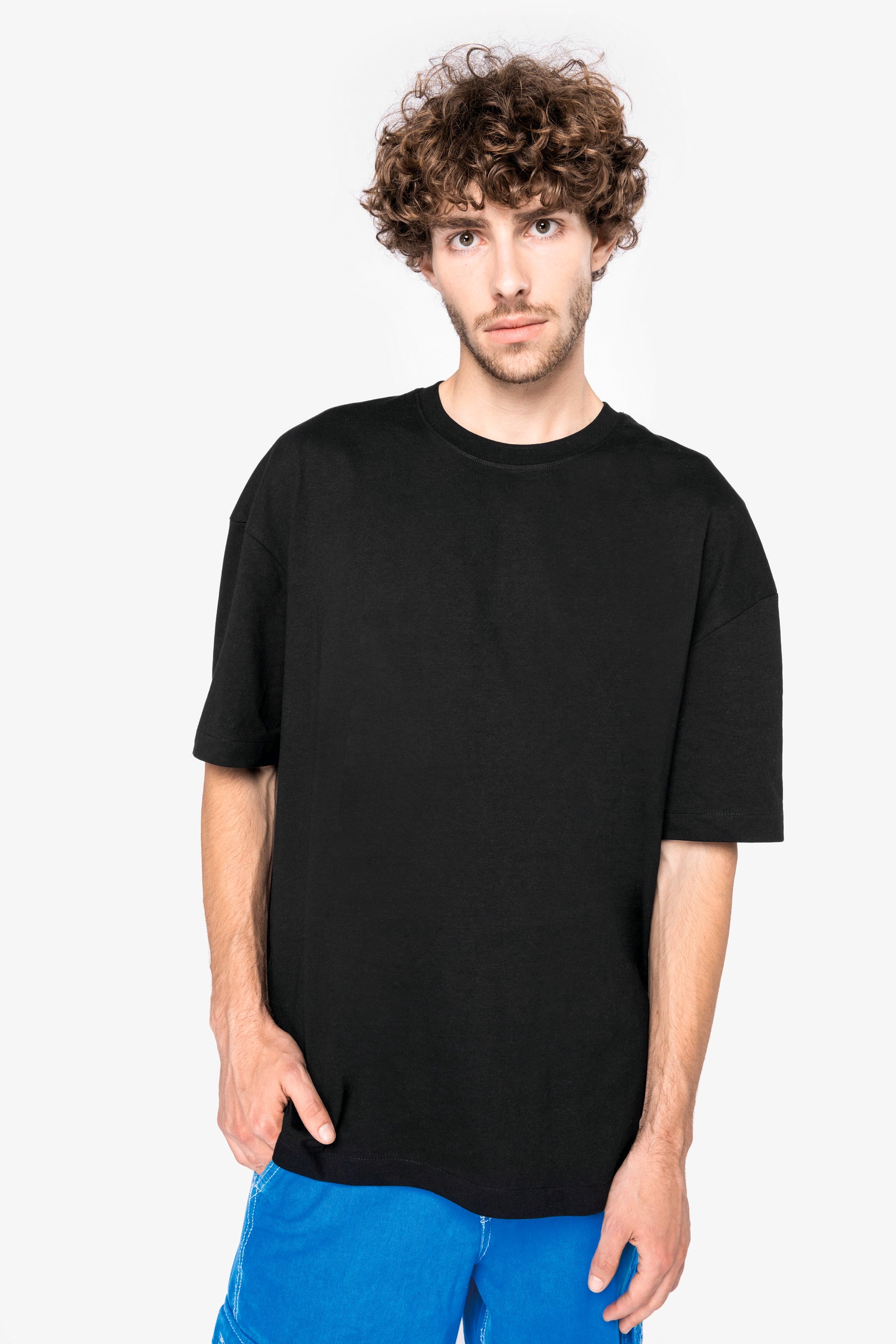 T-shirt Oversized en coton biologique pour homme - 220gr - NS332