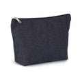 Recyceltes Flachboden-Denim-Federmäppchen | KI5710