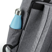 Mochila para portátil con tapa enrollable reciclada – 300D PET | BG118L