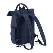 Mochila para portátil con tapa enrollable reciclada – 300D PET | BG118L